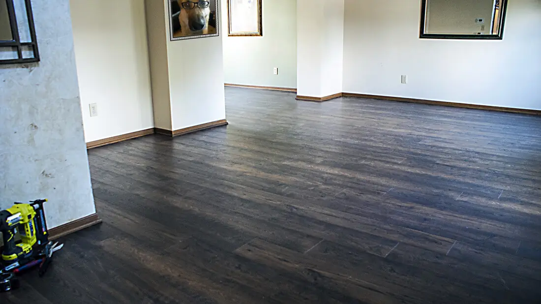 LVT living room