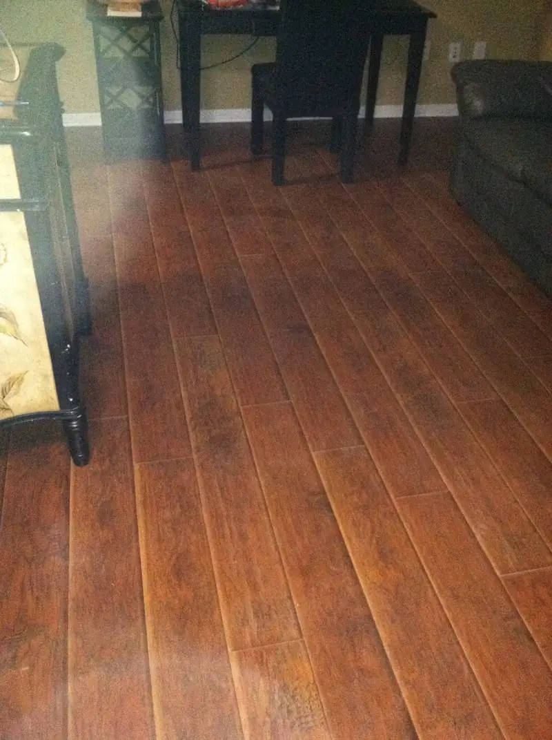 Dark Wide-Plank Living Room, Central Ohio