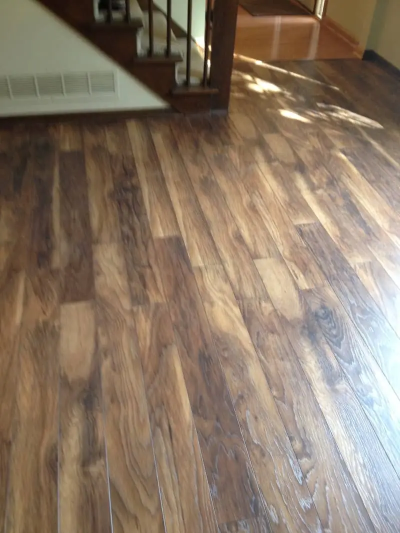 Dark Walnut Foyer, Central Ohio