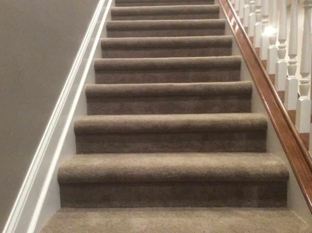 Taupe Carpet Stairs, Central Ohio