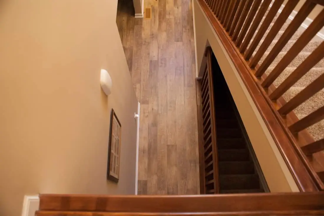 Two-Story Stairwell View, Central Ohio